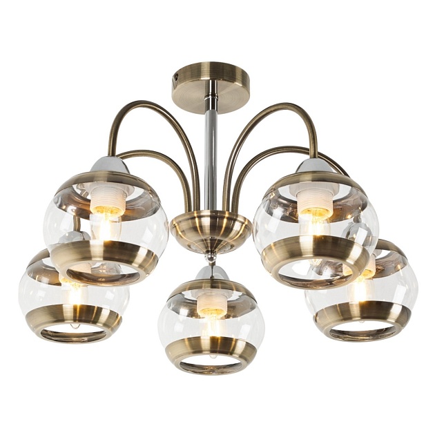 Потолочная люстра MyFar Kris MR1491-5C изображение 1 Потолочная люстра MyFar Kris MR1491-5C Фото № 1