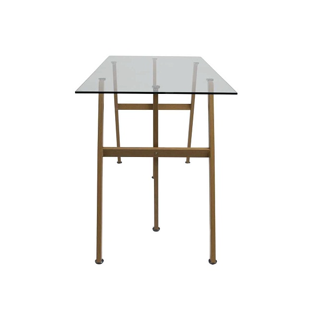 Письменный стол AksHome Nephrite прозрачный, стекло 86203 изображение 6 Письменный стол AksHome Nephrite прозрачный, стекло 86203 Фото № 6