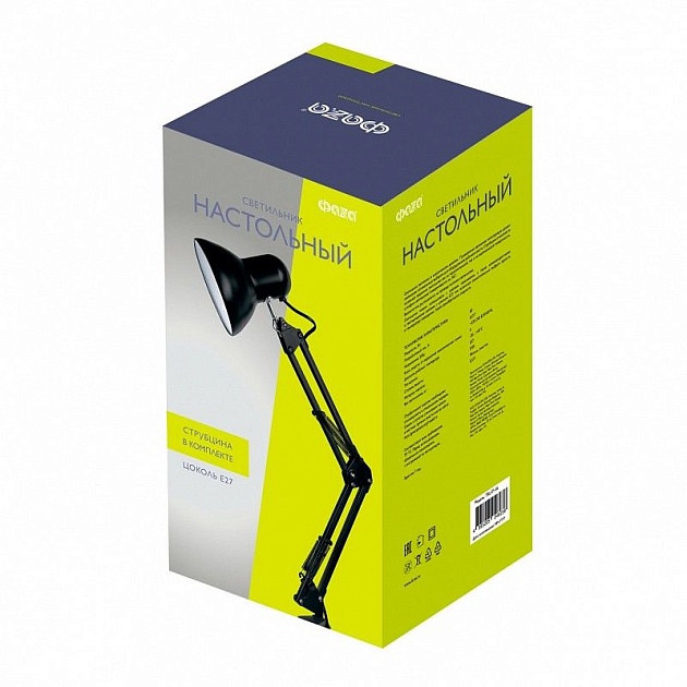 Настольная лампа ФАZA TBL-01-bk изображение 2 Настольная лампа ФАZA TBL-01-bk Фото № 2