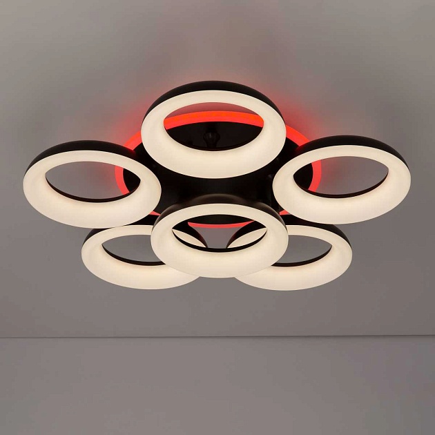 Потолочная светодиодная люстра Citilux Паркер Смарт CL225A165E изображение 7 Потолочная светодиодная люстра Citilux Паркер Смарт CL225A165E Фото № 7