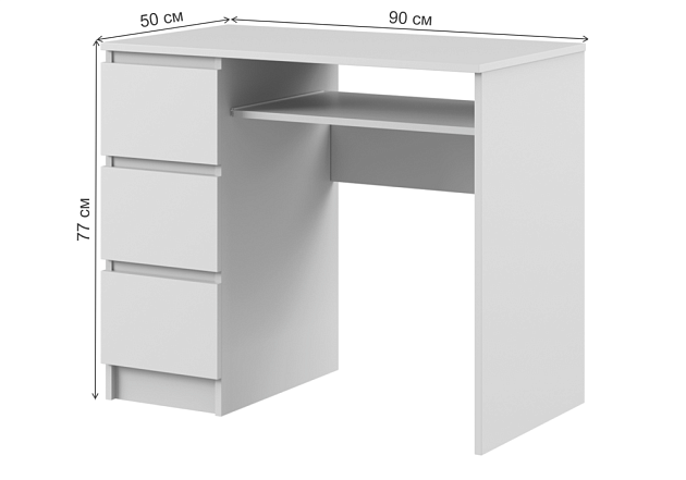 Компьютерный стол Woodville Мадера 520975 изображение 3 Компьютерный стол Woodville Мадера 520975 Фото № 3