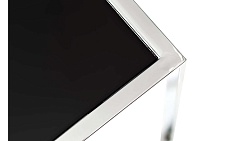 Приставной стол Garda Decor 13RXNT5076L-Silver 1