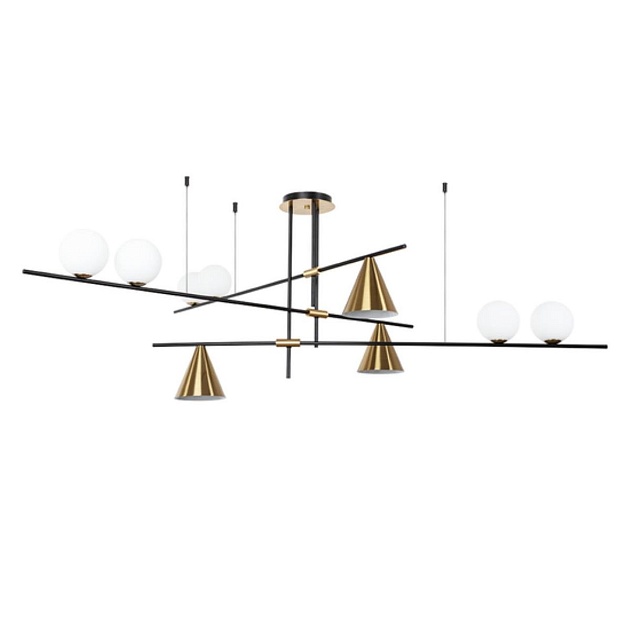 Подвесная люстра Arte Lamp Jacob A7029PL-9BK Фото № 1