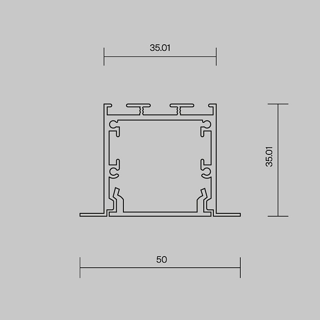 Алюминиевый профиль встраиваемый Maytoni Led Strip 632012 Фото № 2