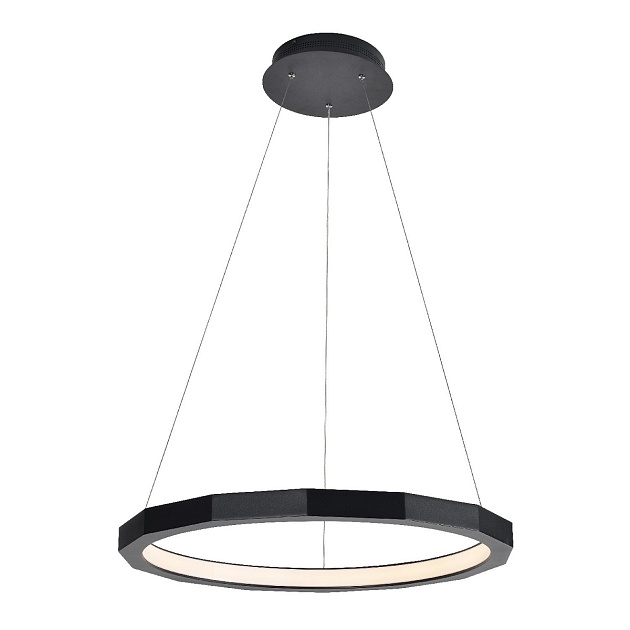 Подвесная светодиодная люстра Gerhort G51248/1BK Фото № 1