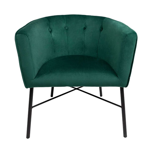 Кресло AksHome Almond зеленый, велюр 80889 Фото № 7