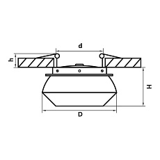 Встраиваемый светодиодный светильник Lightstar Orbe 051307 2