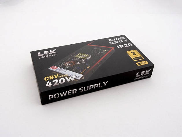 Блок питания LEDS POWER LUXDriver 420Вт 24В 003368 изображение 1 Блок питания LEDS POWER LUXDriver 420Вт 24В 003368 Фото № 1
