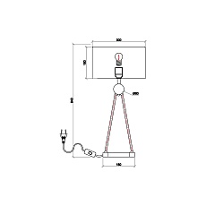 Настольная лампа Vele Luce Saturno VL5764N01 4