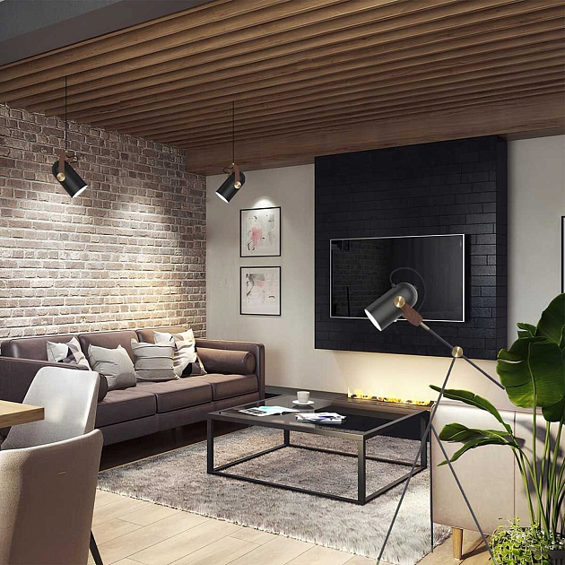 Торшер Crystal Lux KRUS PT1.1 BLACK изображение 2 Торшер Crystal Lux KRUS PT1.1 BLACK Фото № 2