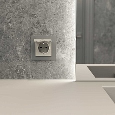 Розетка с заземлением (дымчатый) W1271004/ a069462 4