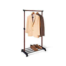 Гардеробная вешалка Sheffilton CH-4345 черный/темный орех 3616077203