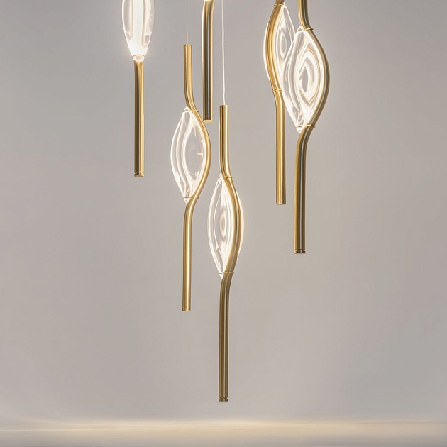 Подвесная светодиодная люстра Maytoni Foresight MOD347PL-L48BS3K Фото № 6