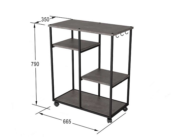 Стеллаж Мебелик Вэстри 006716 изображение 3 Стеллаж Мебелик Вэстри 006716 Фото № 3