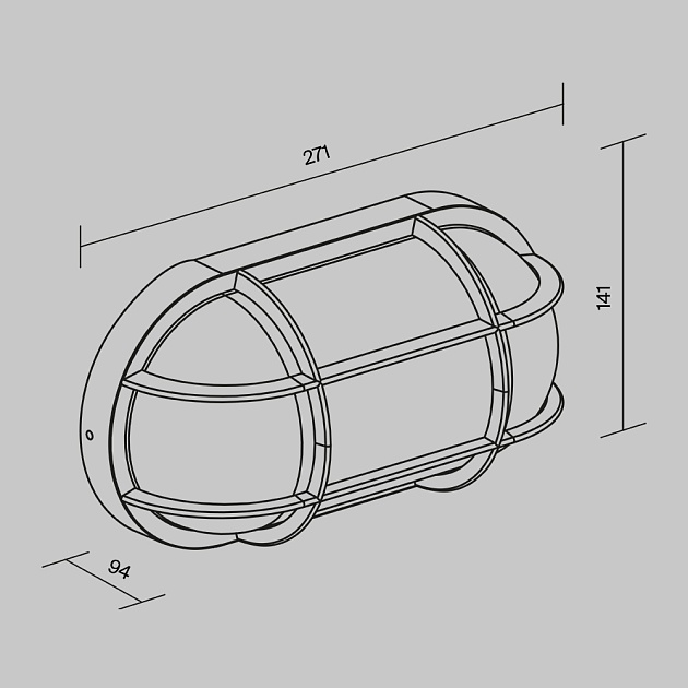 Уличный настенный светильник Maytoni Candle O449WL-01GF1 Фото № 2