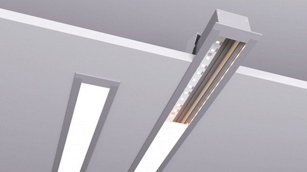 Встраиваемый светодиодный светильник Siled Linea Inner 7370007 Фото № 1