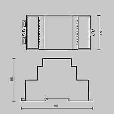 Источник напряжения Maytoni Lighting control 721009 2