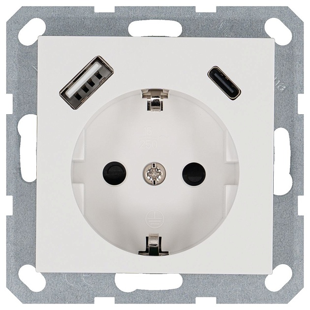 Розетка Jasmart G5501USB-25W Фото № 1