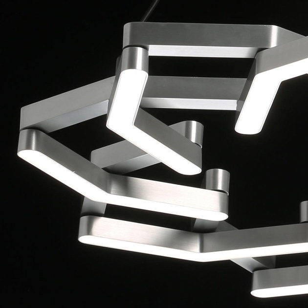 Подвесная светодиодная люстра De Markt Ракурс 631018201 Фото № 4