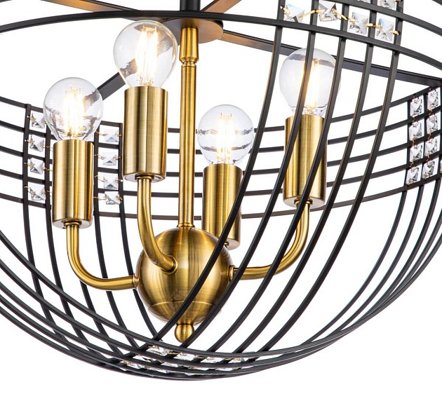 Потолочный светильник Indigo Fresco 10001/4C Black V000104 изображение 4 Потолочный светильник Indigo Fresco 10001/4C Black V000104 Фото № 4