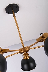 Подвесная люстра Lumina Deco Belmonti LDP D017-5 BK 3