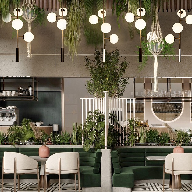 Подвесная люстра Loft IT Tely 10236/4 изображение 5 Подвесная люстра Loft IT Tely 10236/4 Фото № 5