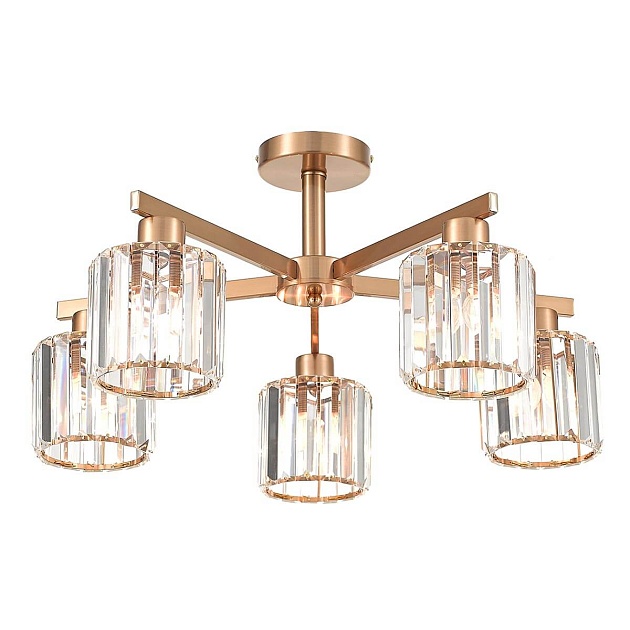 Потолочная люстра Escada Adorn 692/5P Сopper изображение 4 Потолочная люстра Escada Adorn 692/5P Сopper Фото № 4