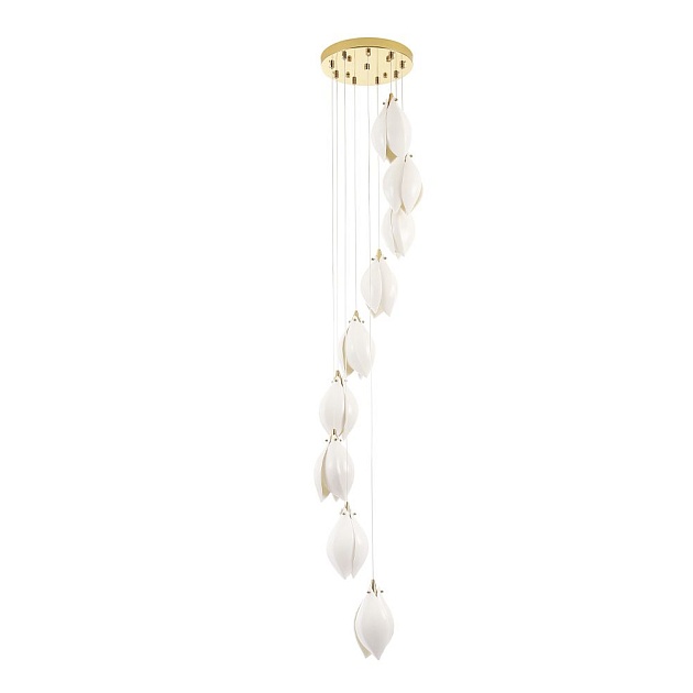 Подвесная люстра Crystal Lux Flowers SP9 изображение 1 Подвесная люстра Crystal Lux Flowers SP9 Фото № 1
