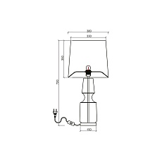 Настольная лампа Vele Luce Paradise VL5773N01 4