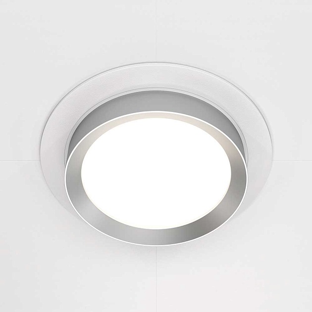 Встраиваемый светильник Maytoni Hoop DL086-GX53-RD-WS изображение 5 Встраиваемый светильник Maytoni Hoop DL086-GX53-RD-WS Фото № 5