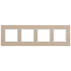 Рамка 4-постовая ЭРА Elegance 14-5304-01 Б0049151