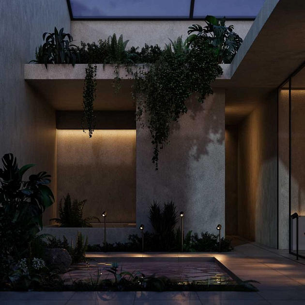 Ландшафтный светильник Maytoni Outdoor O497FL-L12B3K Фото № 6