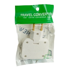 Разветвитель сетевой 3-местный б/з STEKKER ADP10-23-21, 250В, 10A, белый 2