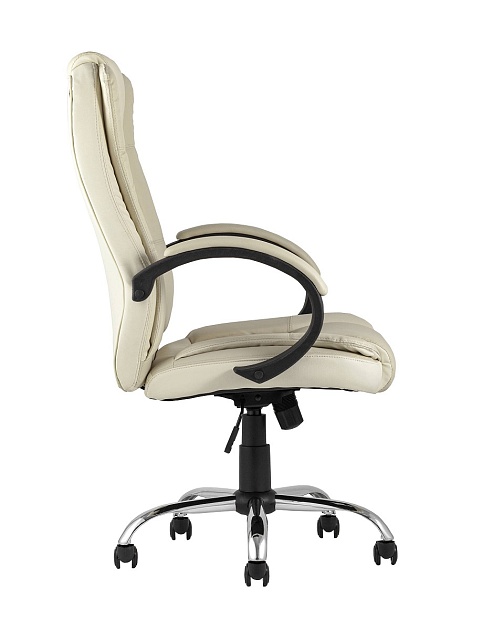 Кресло руководителя TopChairs Atlant бежевое D-430 beige Фото № 2
