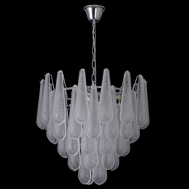 Подвесная люстра Crystal Lux FONTAIN SP10 CHROME Фото № 9