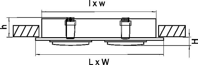 Встраиваемый светильник Lightstar Singo 011622 Фото № 2
