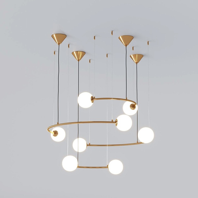 Подвесная люстра Bogates Brook 359/8 латунь Фото № 7