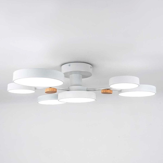 Потолочный cветильник LED4U L3201-700 WT Фото № 5