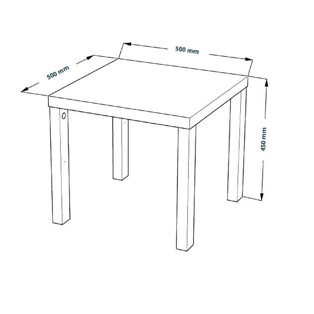 Журнальный стол Шведский Стандарт ENKEL 50 S00111 Фото № 3