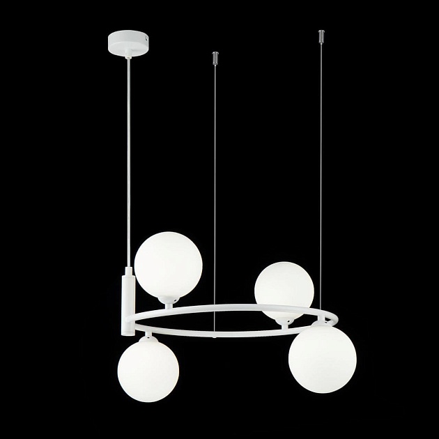 Подвесная люстра Maytoni Ring MOD013PL-04W изображение 4 Подвесная люстра Maytoni Ring MOD013PL-04W Фото № 4