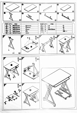 Компьютерный стол Woodville Mika 11458 1