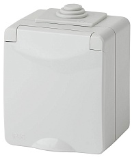 Розетка ЭРА Эксперт 2P E IP65 16A 250V 11-2601-03 Б0035988