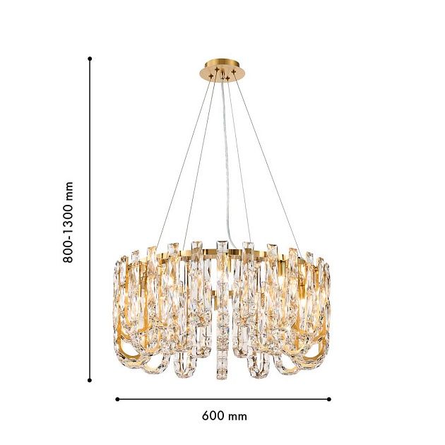 Подвесная люстра Favourite Infinity 4721-14P изображение 2 Подвесная люстра Favourite Infinity 4721-14P Фото № 2