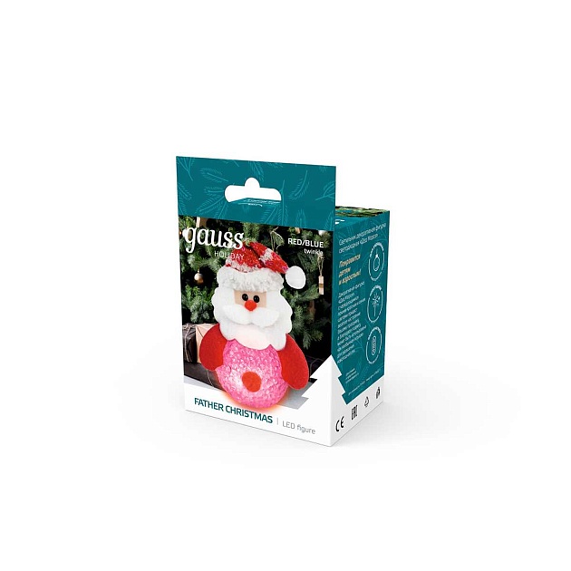 Фигурка светодиодная "Дед Мороз" Gauss Holiday HL001 Фото № 4