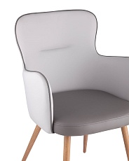 Кухонный стул Stool Group Космос серый ПУ GADGETS GREY 1
