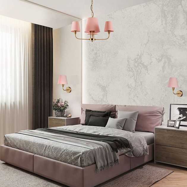 Подвесная люстра Eurosvet Milos 60153/6 латунь Фото № 6