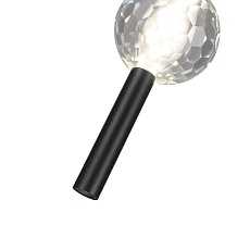 Подвесной светодиодный светильник Crystal Lux Elvira SP8W LED 4000K BLACK 2