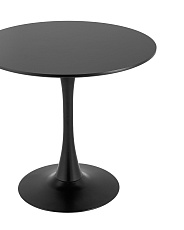 Кухонный стол Stool Group Tulip D80 черный УТ000036057 1