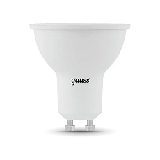 Лампа светодиодная Gauss GU10 5W 3000K матовая 101506105 4