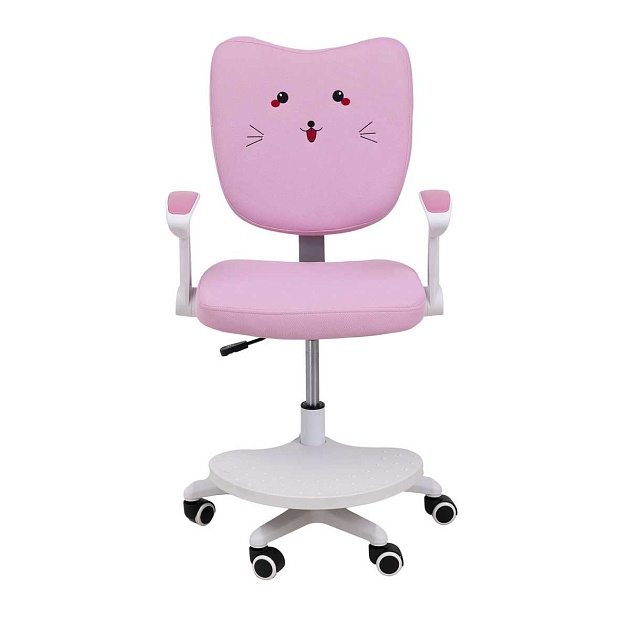 Детское кресло AksHome Catty котенок розовый, ткань 84763 изображение 14 Детское кресло AksHome Catty котенок розовый, ткань 84763 Фото № 14